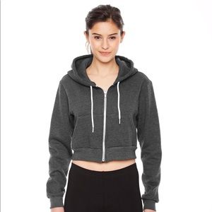American Apparel Crop Hoodie